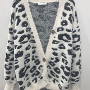 Goodnight macaroon leopard cardigan